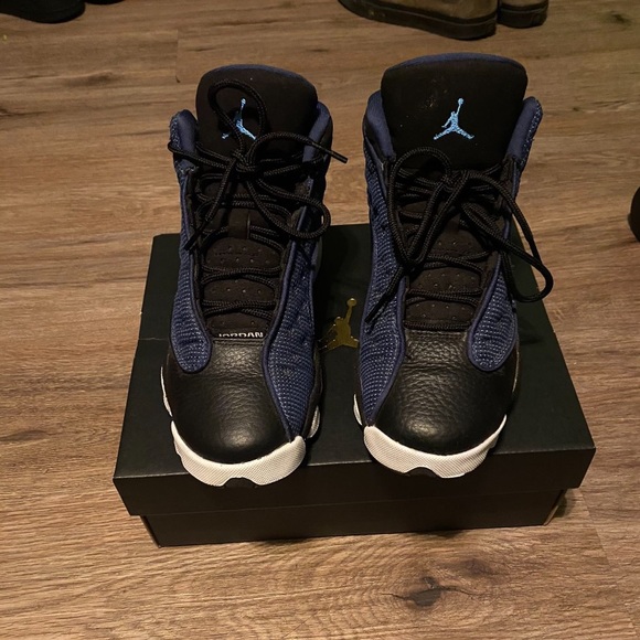 Air Jordan 13's Retro Navy/University Blue Black